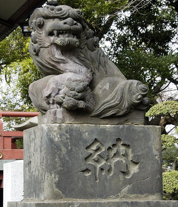 狛犬写真